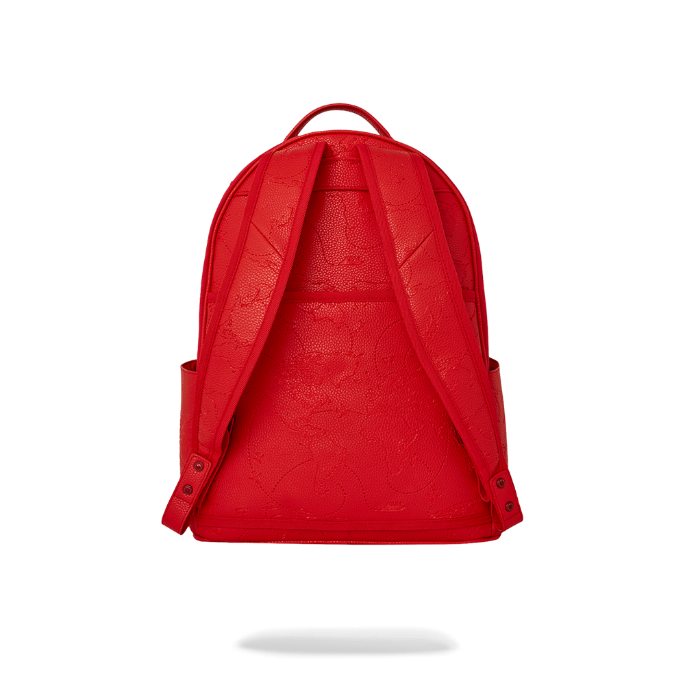 Sprayground James First Class Ruby Red Chateau Backpack