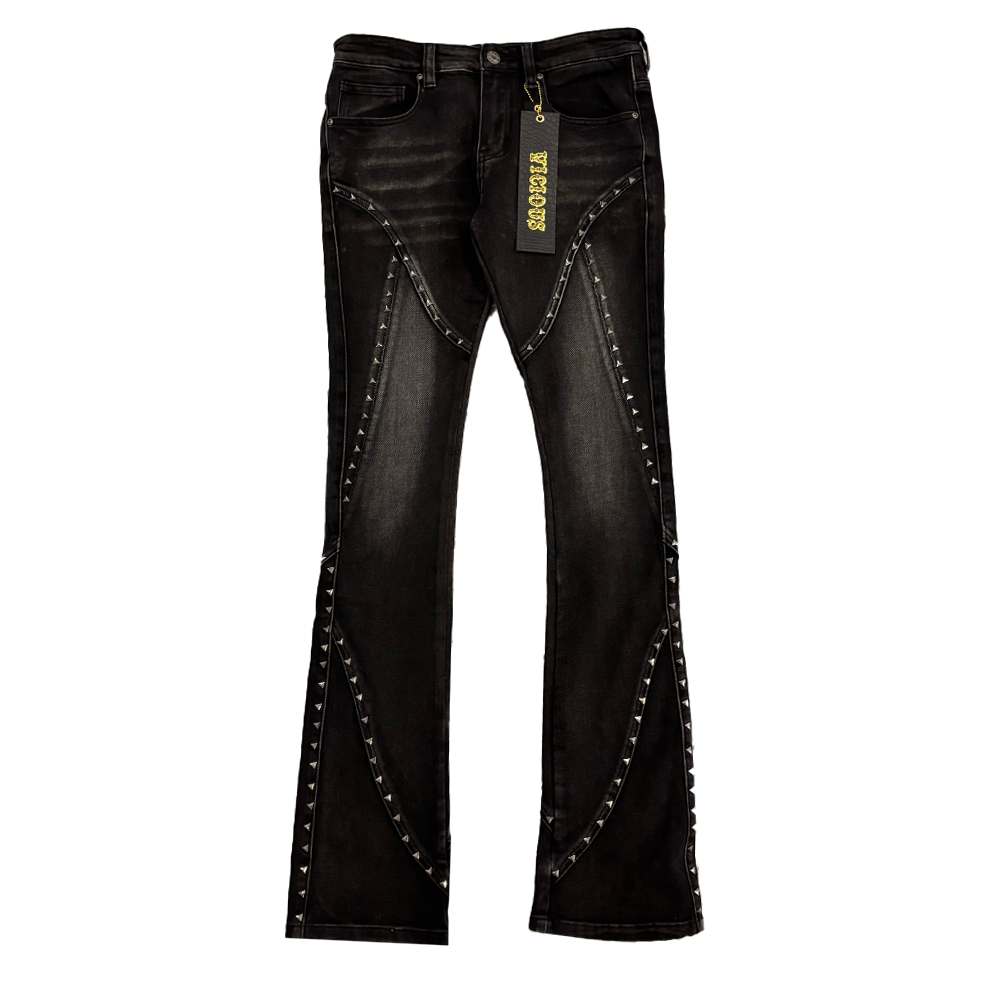 Denim Place Vicious Embellished Rhinestone Demin Chains