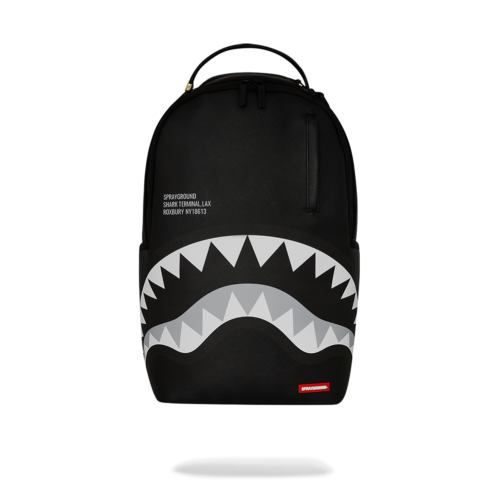 Sprayground Shark Central Lax Grey Backpack