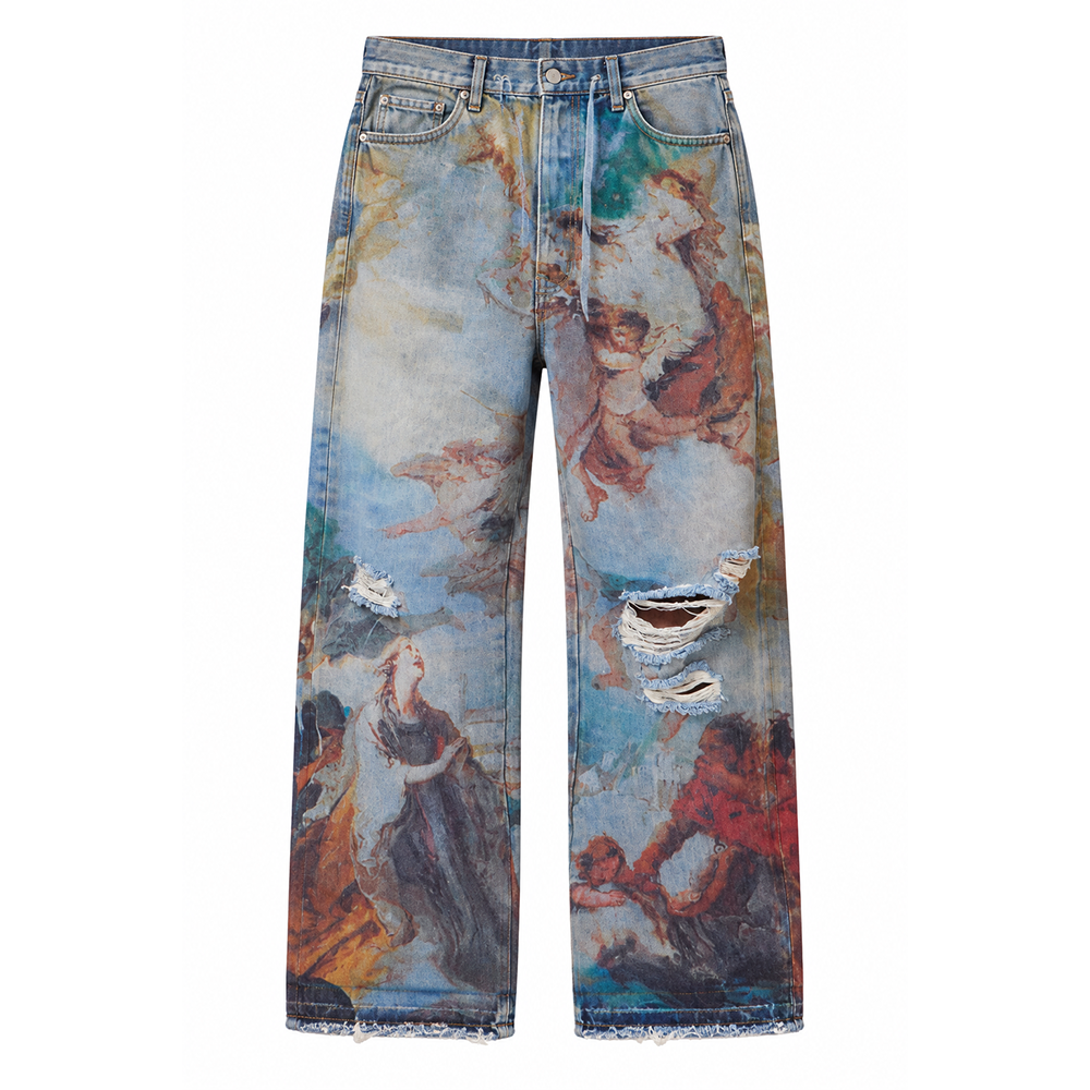 MNML Ultra Baggy Angel Denim