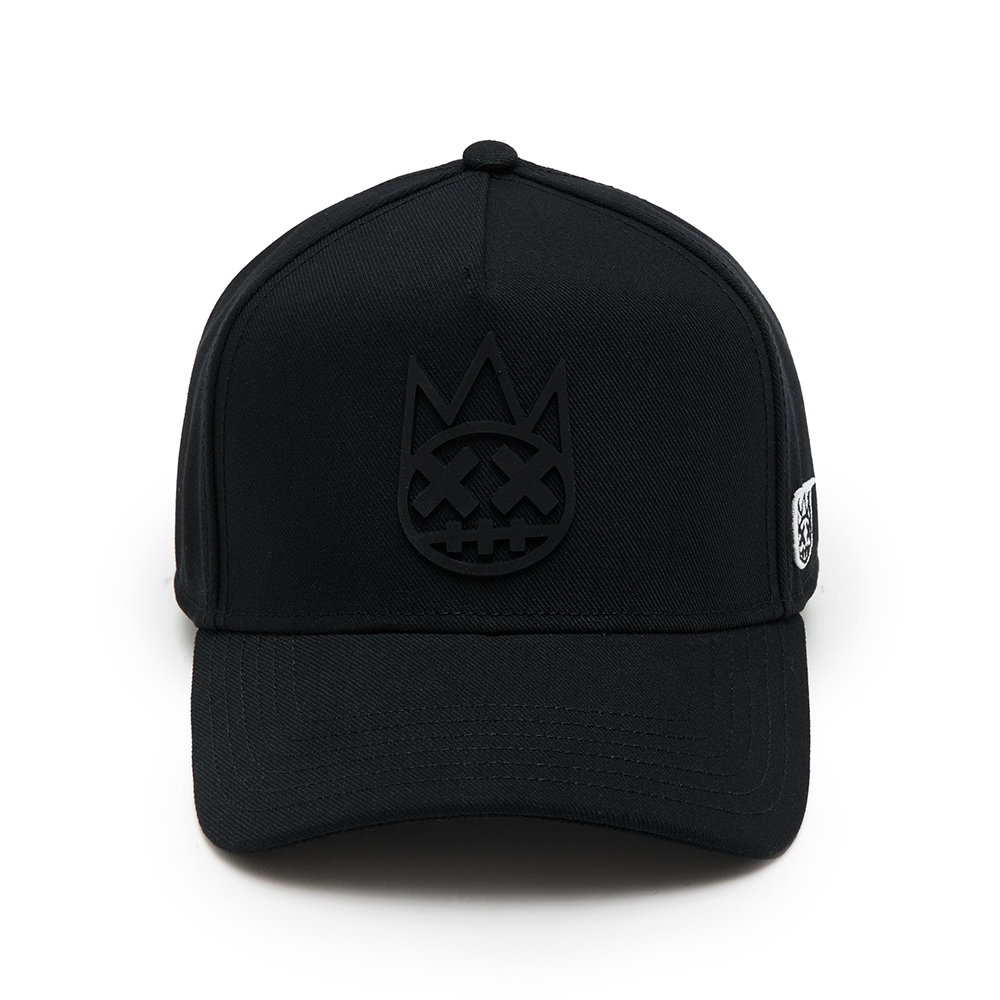 Cult's Logo Mesh Back Trucker Hat "Shimuchan" in Black