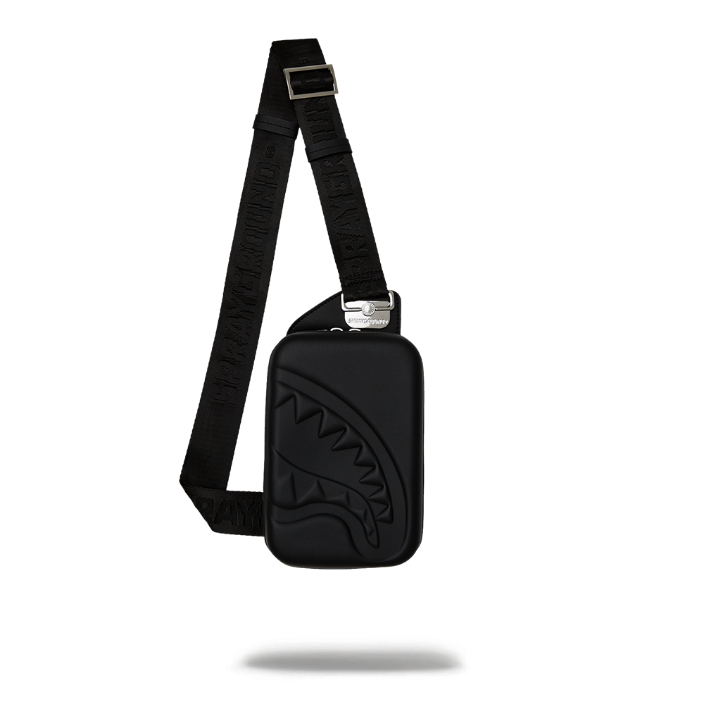 Sprayground Printed Zipper Hard-shell Sling