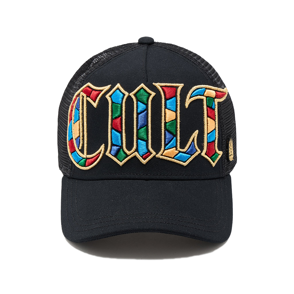 Cult's Mesh Back Trucker Stained Glass Trucker Hat