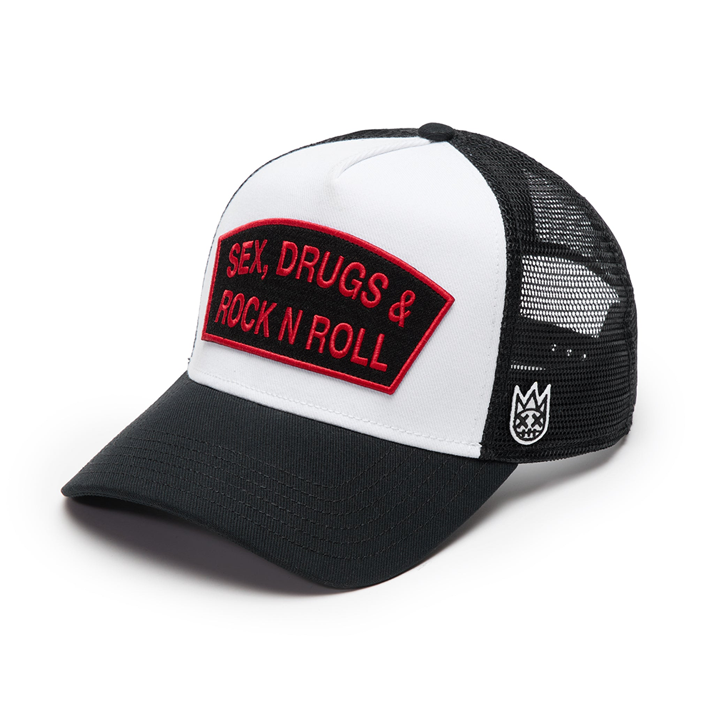 Cult Of Individuality Mens Sex Drugs Rock N Roll Trucker Hat