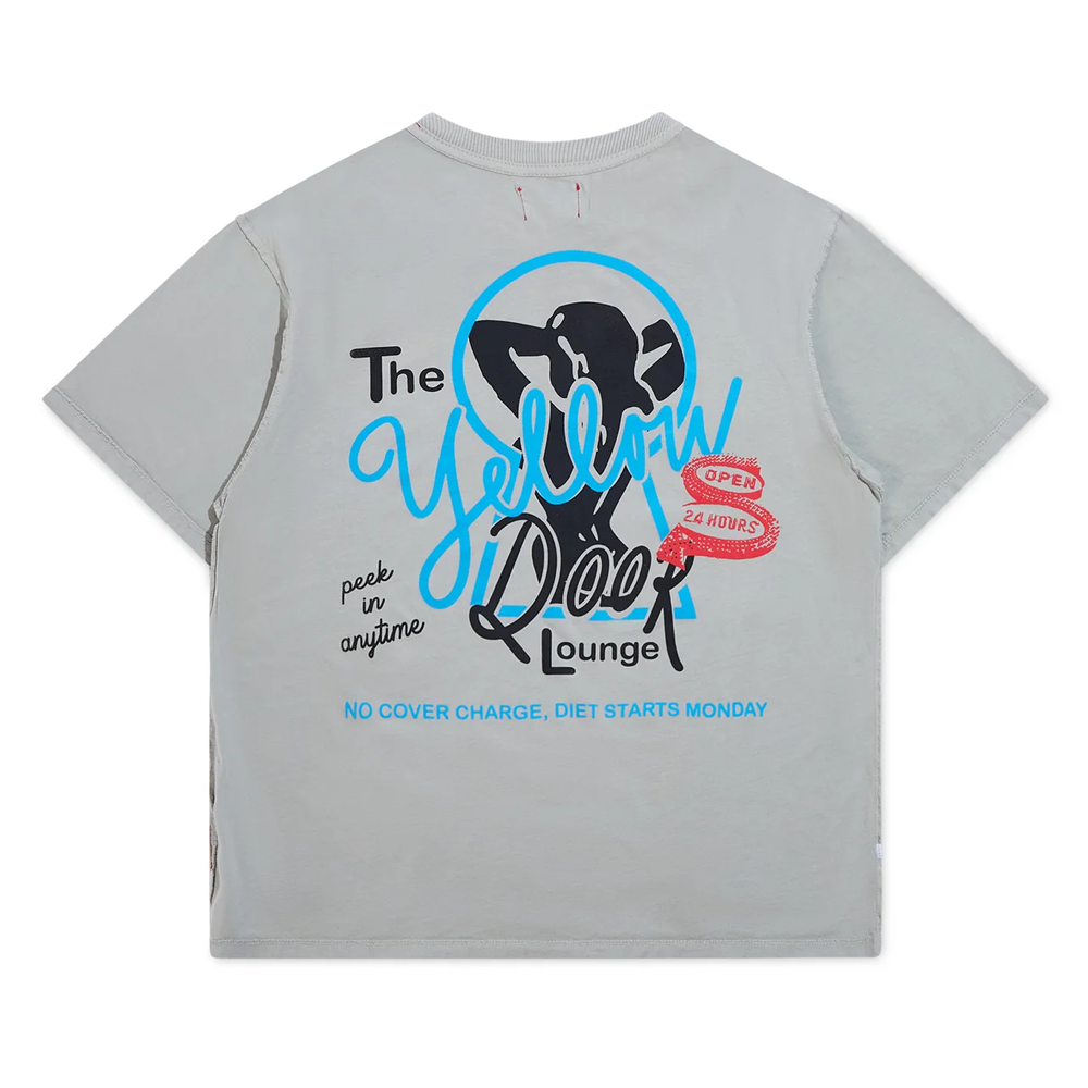 DSM YELLOW DOOR TEE GREY