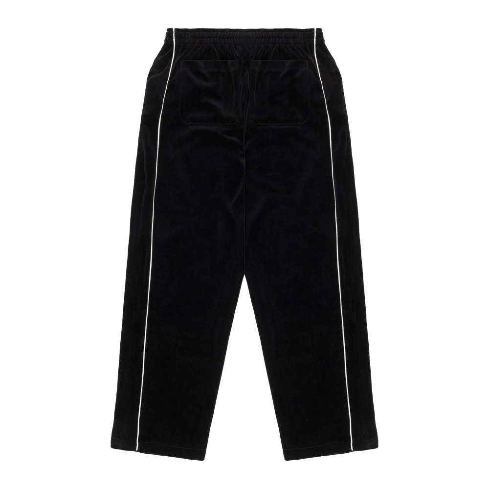 SINCLAIR VELOUR PIPING PANT BLACK