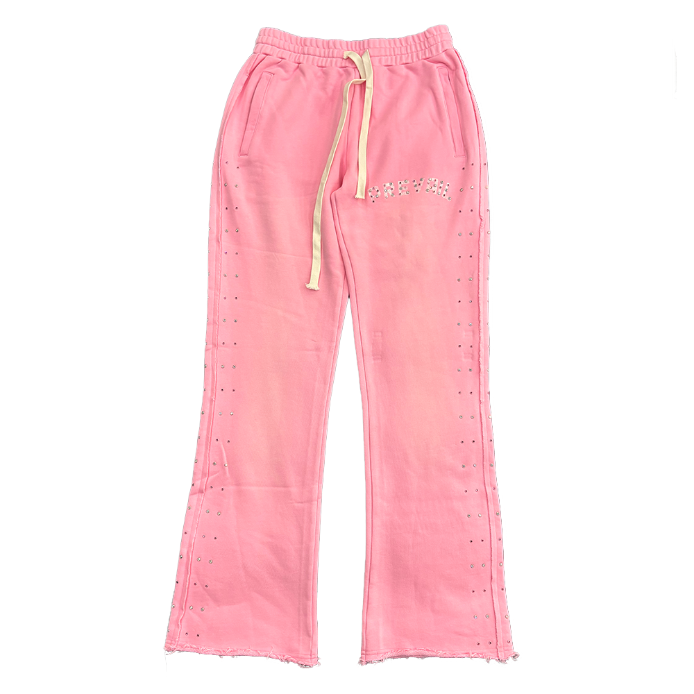 Legends Prevail Rhine stone Pink Sweatsuit