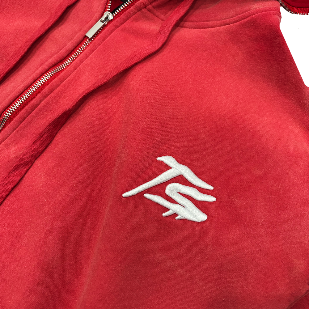 Terror Squad Sweatsuit Red Sun Dried