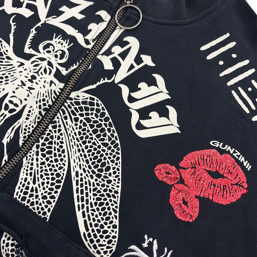 Gunzinii Full Zip T-Shirt