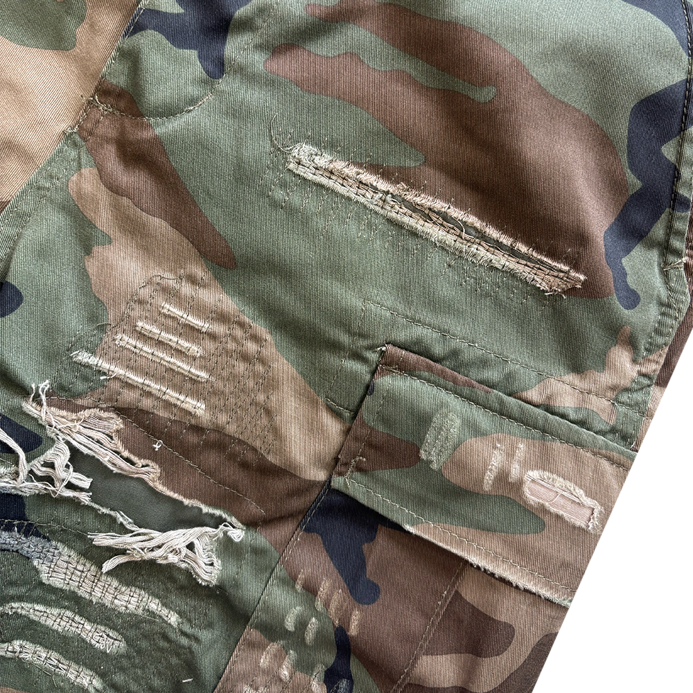 MNML Distressed Cargo Shorts
