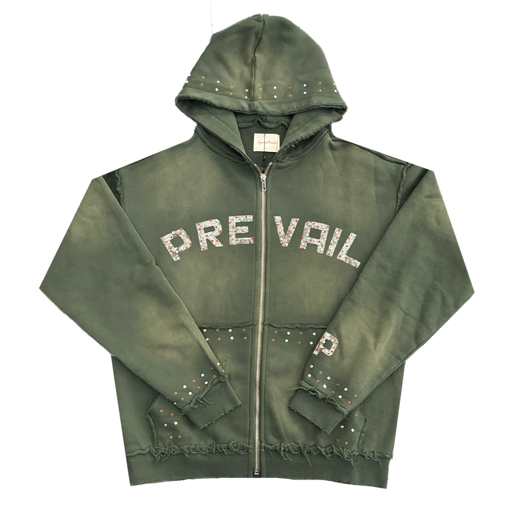 Legends Prevail Rhine stone Hunter Green Sweatsuit