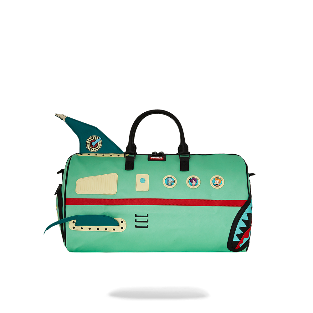 Sprayground Futurama Planet Express Ship Duffle