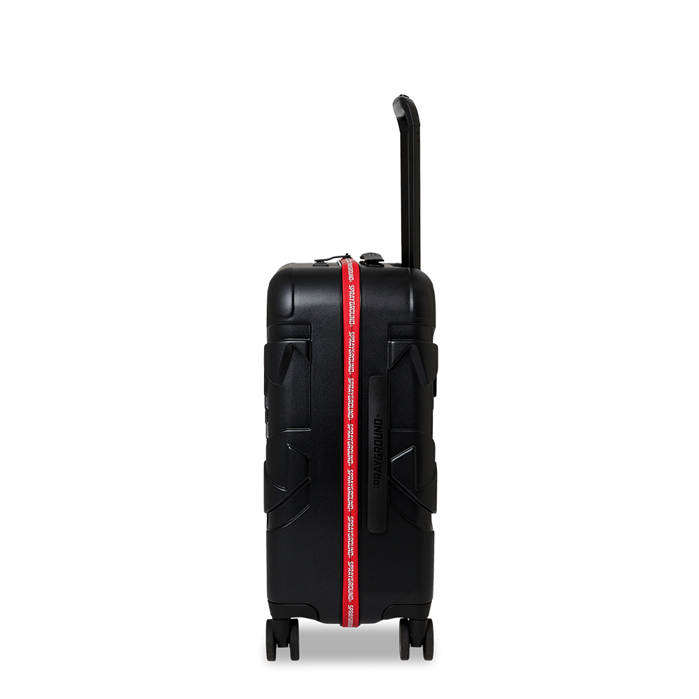Sprayground Printed Zipper Shark Carry-on Luggage
