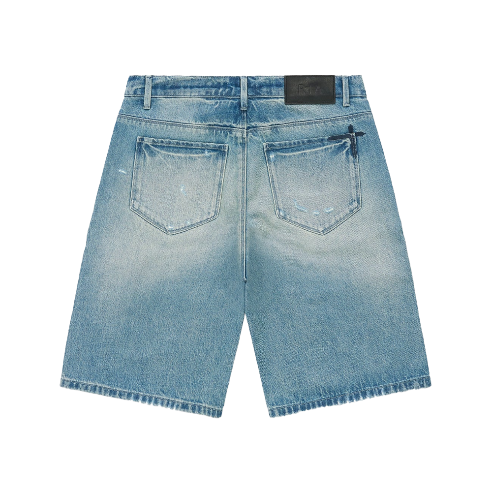 RTA Gustavo Blue Steel Shorts