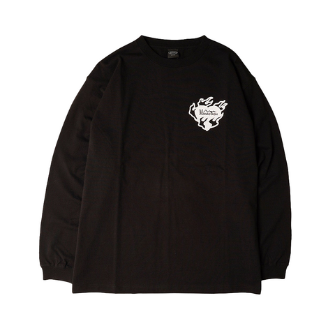 BLACK CREWNECK BANDANA TSHIRT