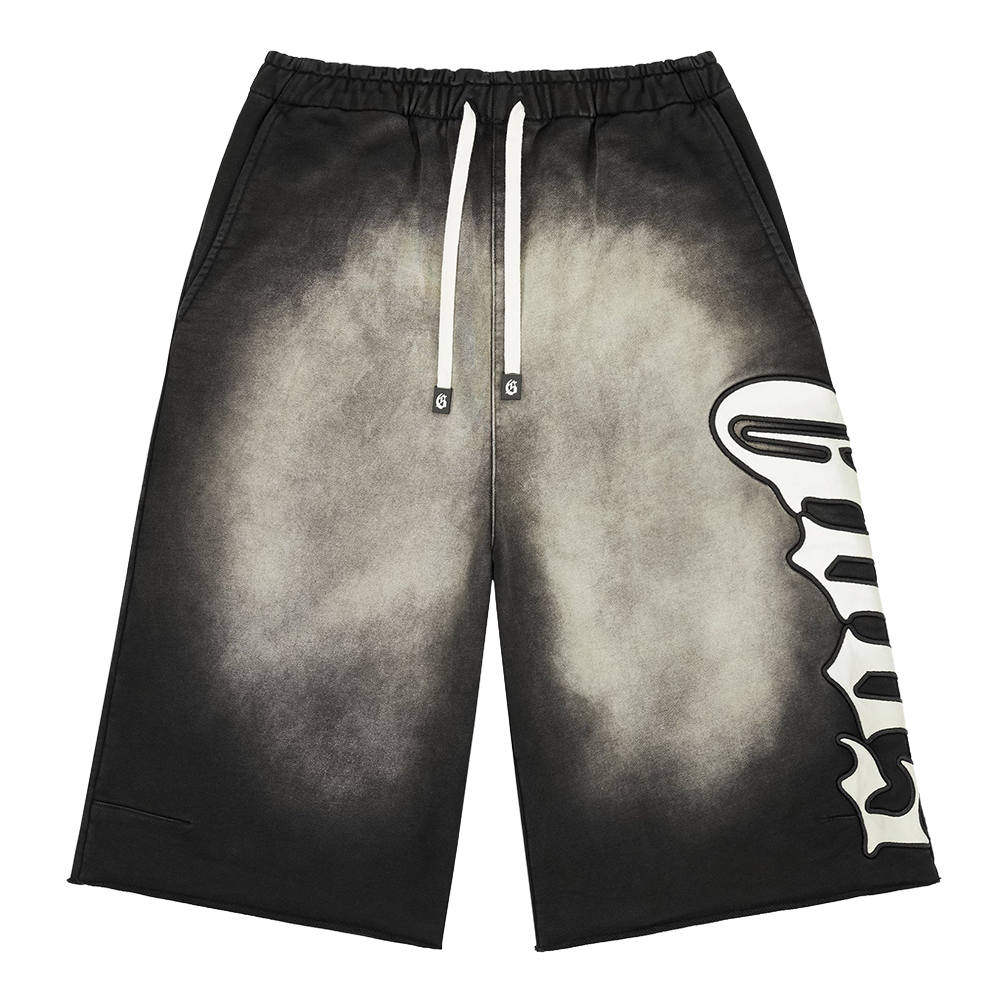 Godspeed OG-Logo-3qtr Shorts Black Wash