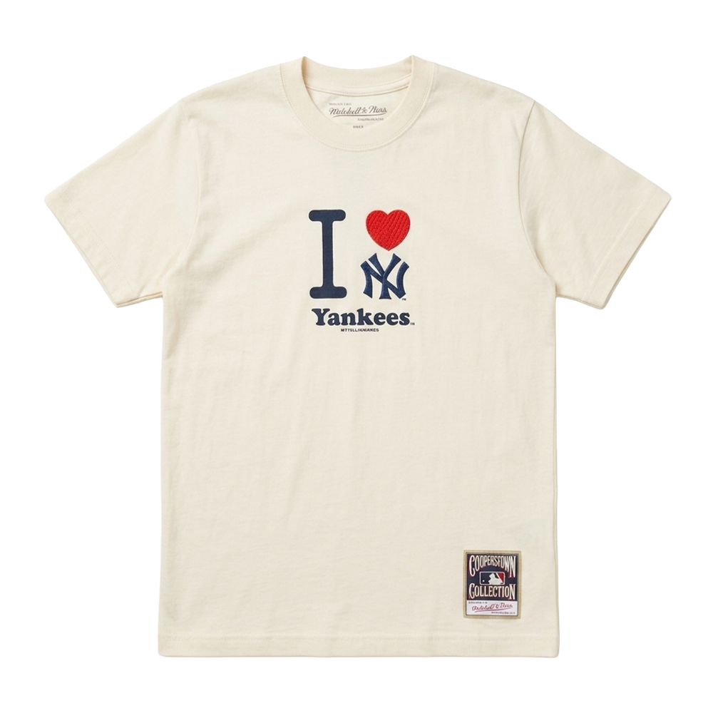 Mitchell & Ness MLB Small Logo Graphic TEE Yankees