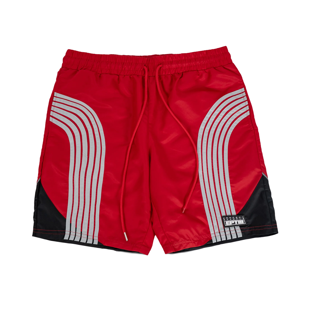 RED EPTM CURVE SHORTS