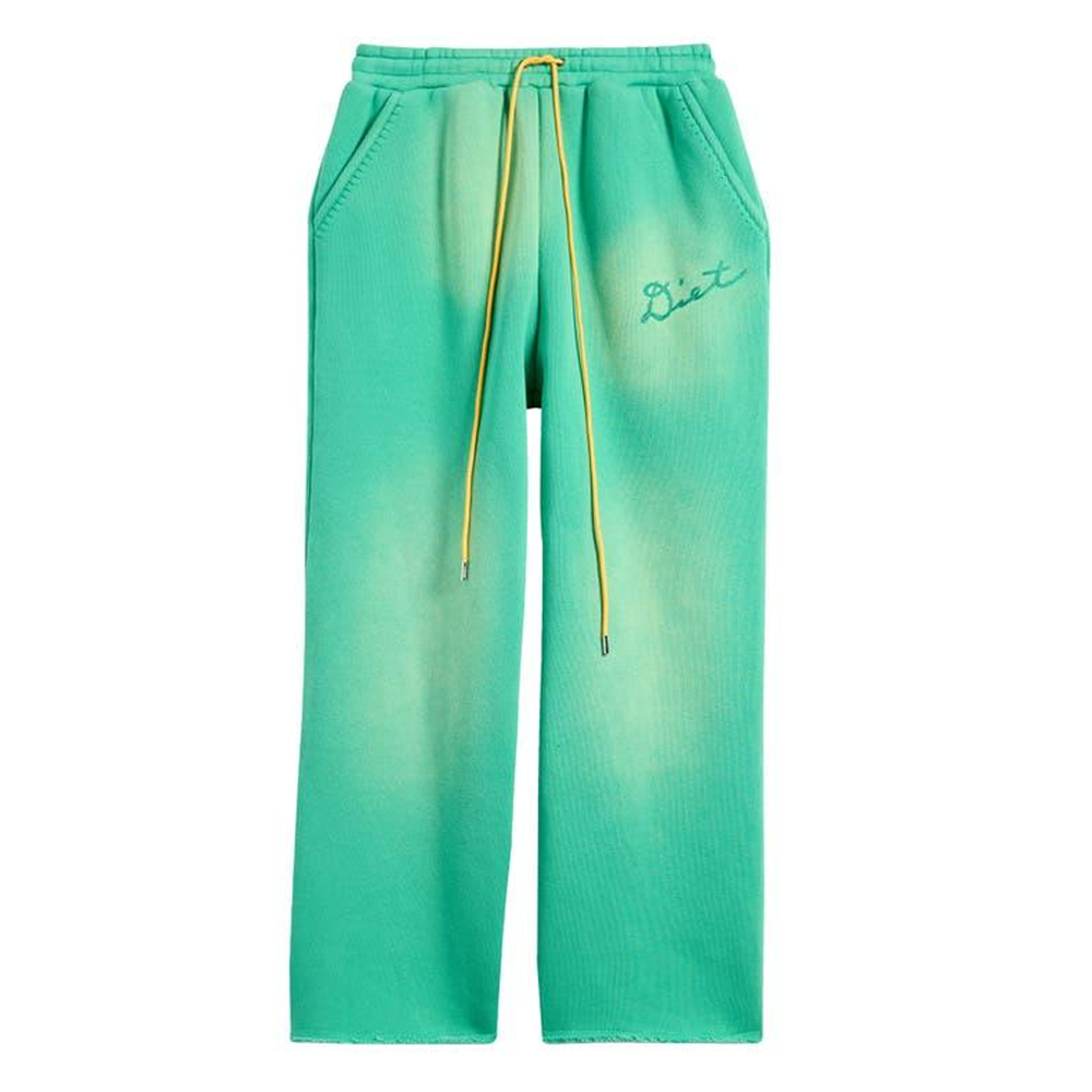 DSM CHAINSTITCH SWEATPANT GREEN OMBRE