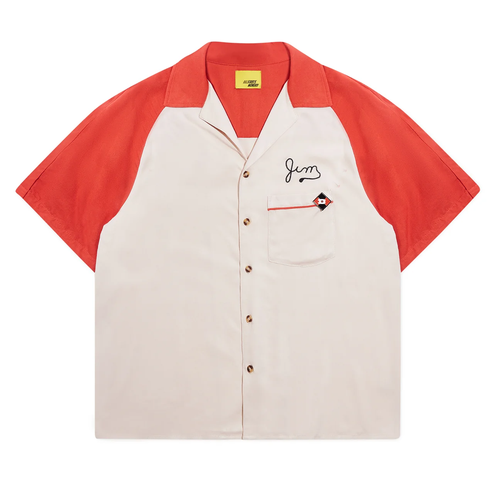 DSM JIM BUTTON UP SHIRT RUST