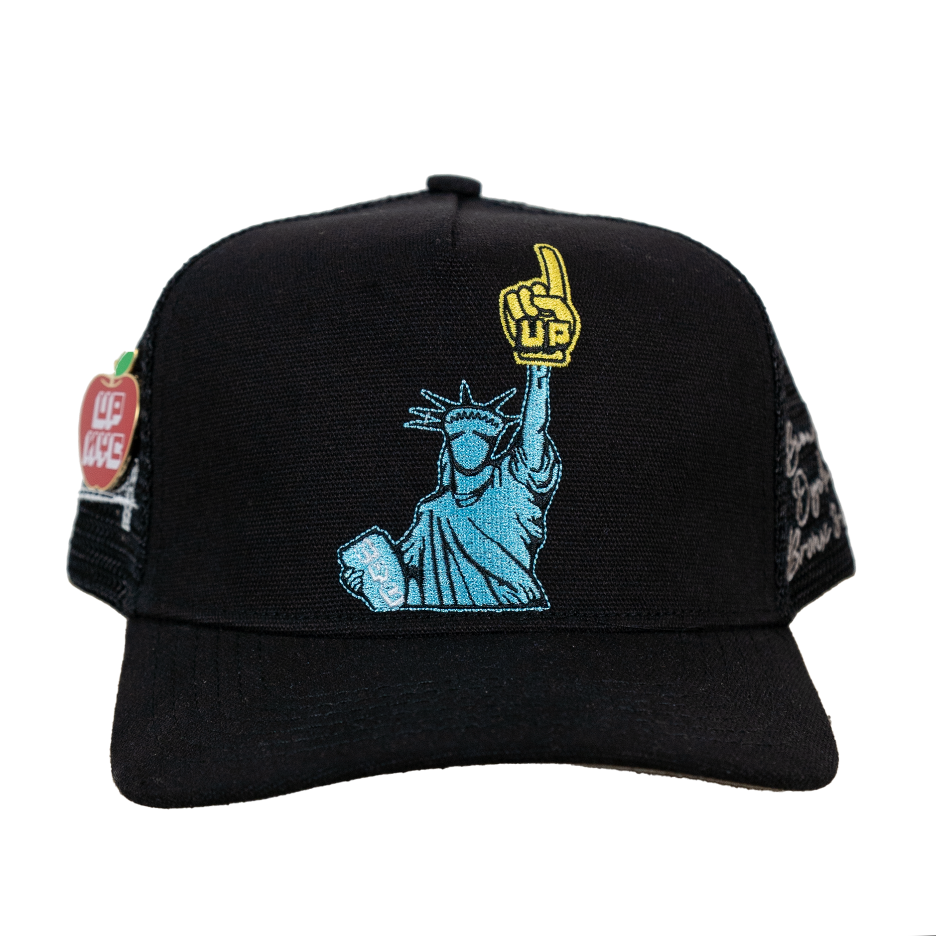 UP NYC Trucker Hat Black