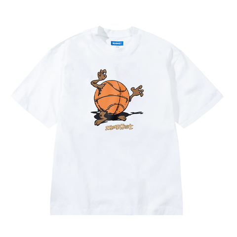 MARKET DEVIL BALL TEE WHITE